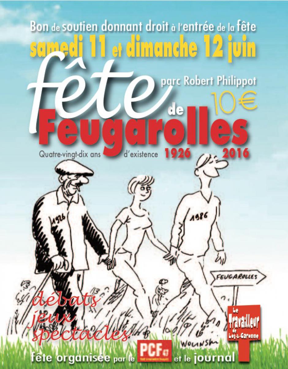 Programme Feugarolles 2016
